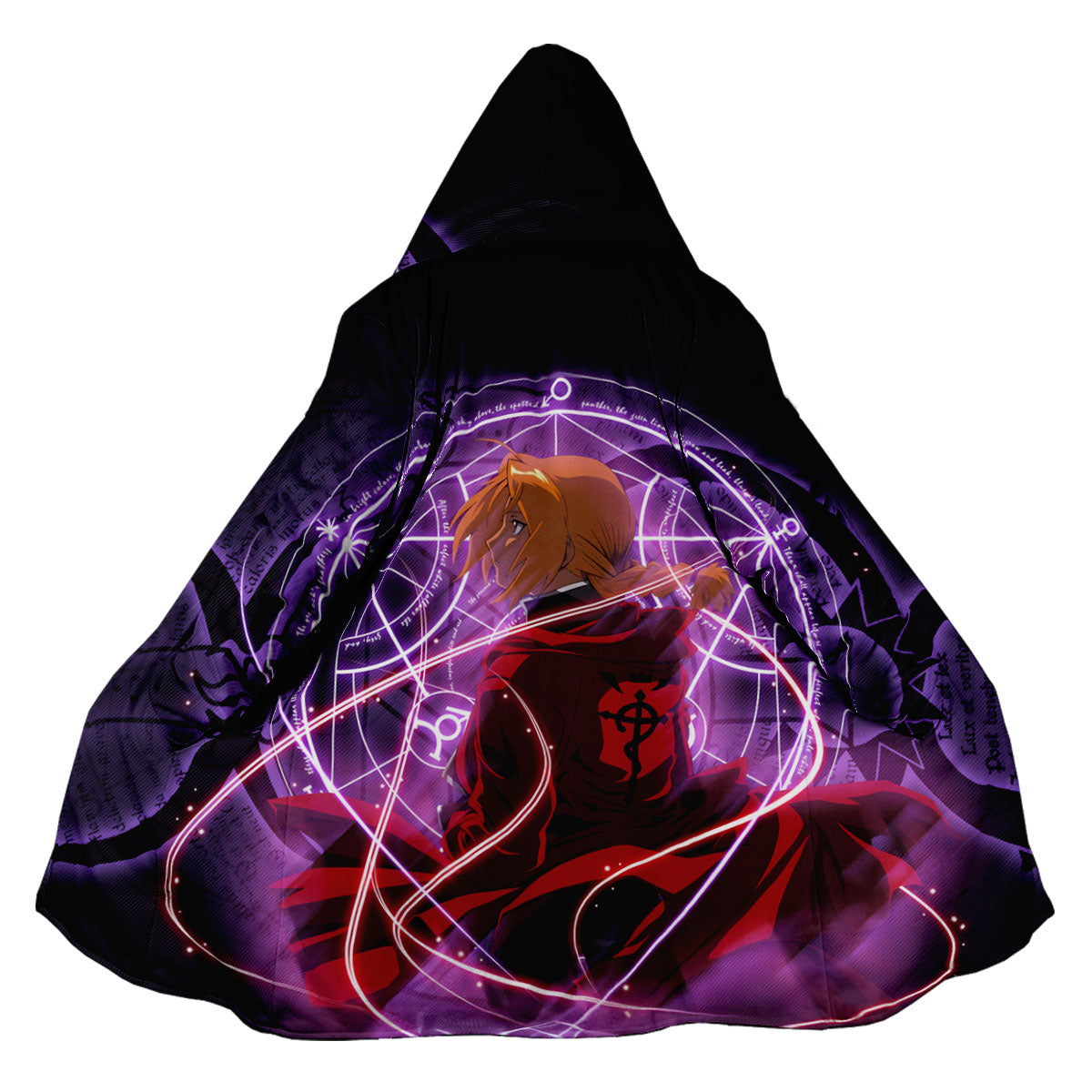 Fullmetal Alchemist Edward Elric Transmutation Circle Art Anime Apparel