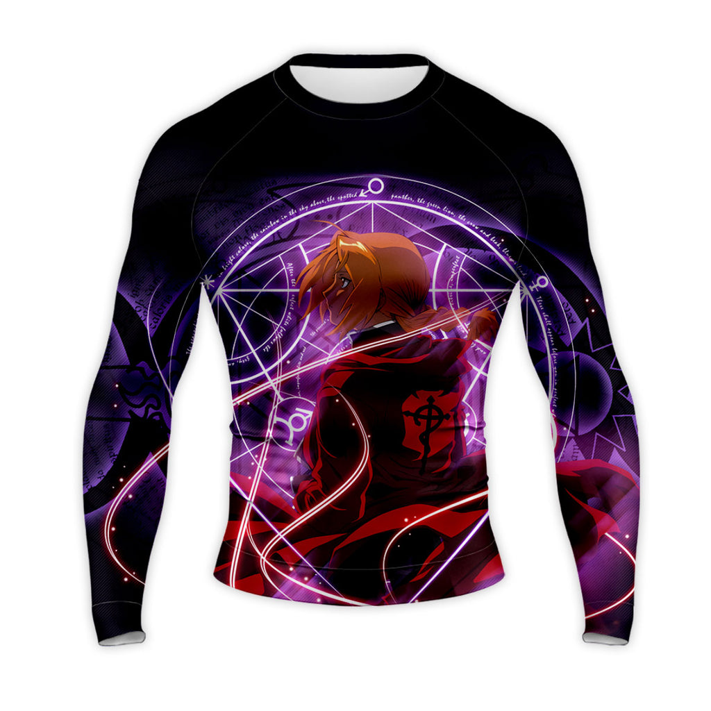 Fullmetal Alchemist Edward Elric Transmutation Circle Art Anime Apparel