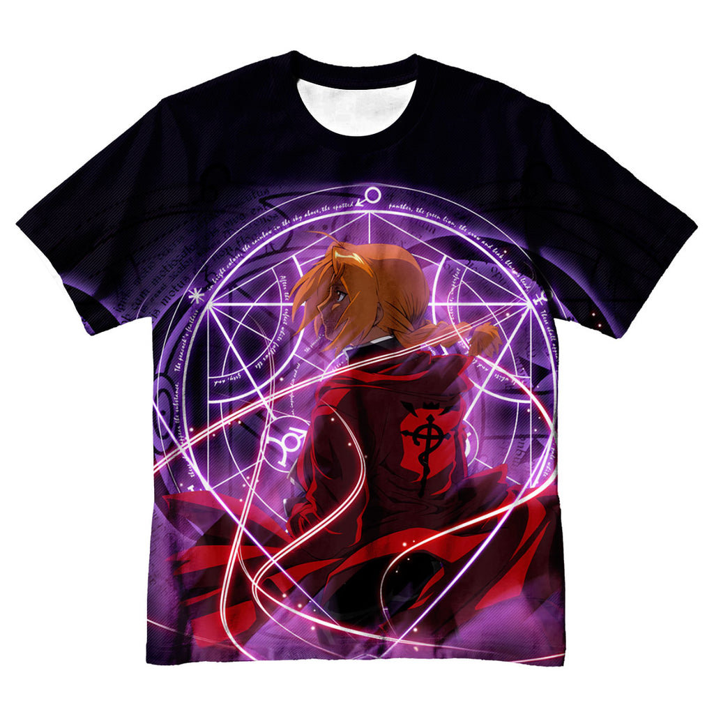 Fullmetal Alchemist Edward Elric Transmutation Circle Art Anime Apparel