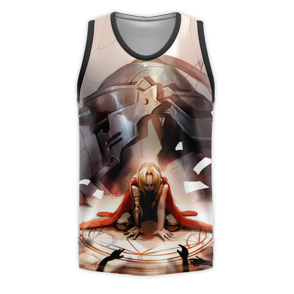 Fullmetal Alchemist Edward Kneeling Transmutation Circle Anime Apparel