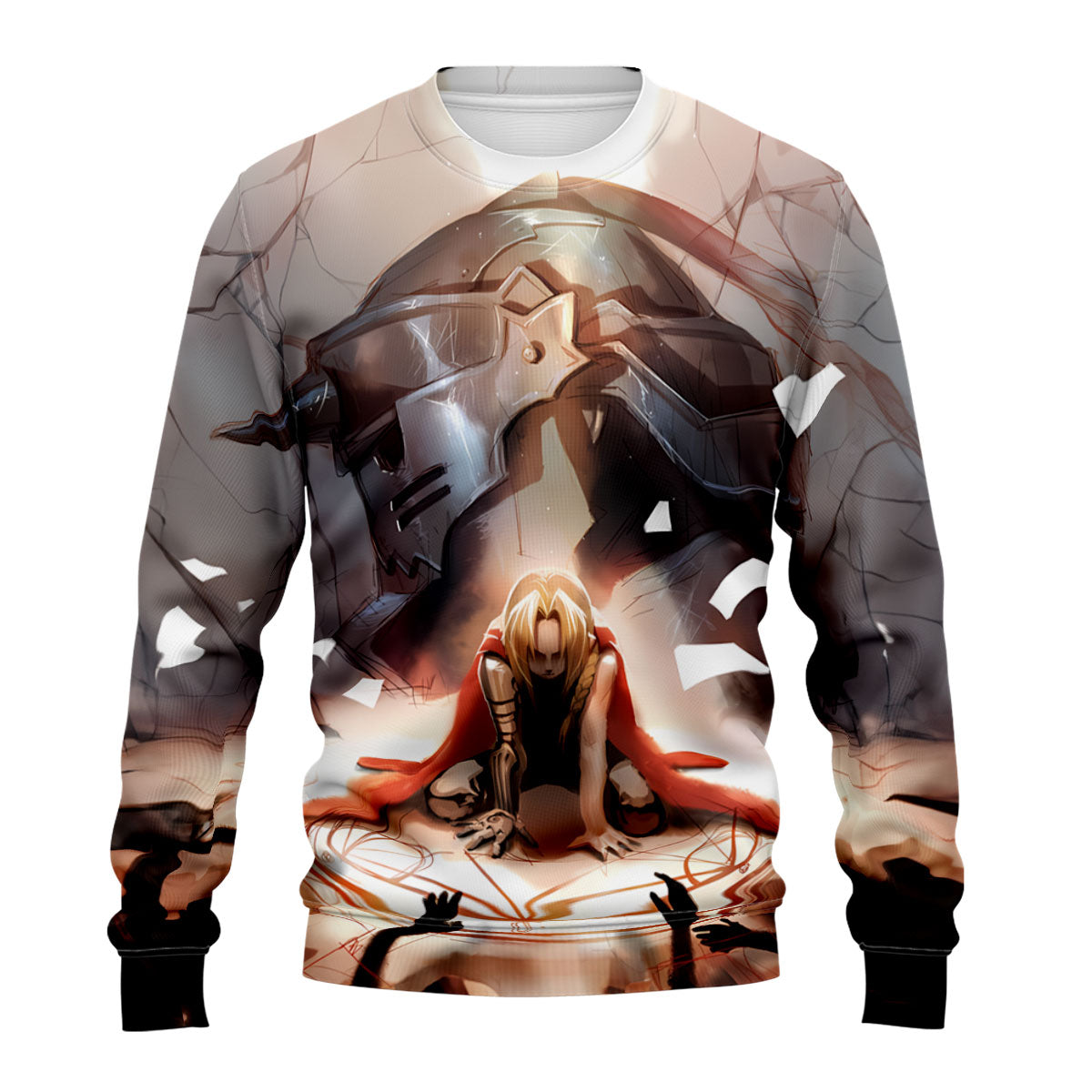 Fullmetal Alchemist Edward Kneeling Transmutation Circle Anime Apparel
