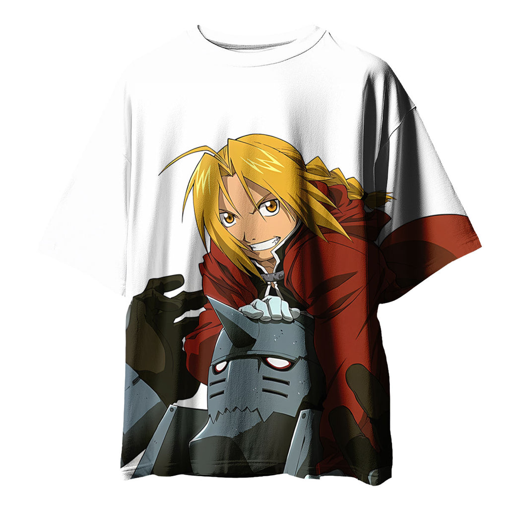 Fullmetal Alchemist Edward Leaning Alphonse Armor Anime Apparel