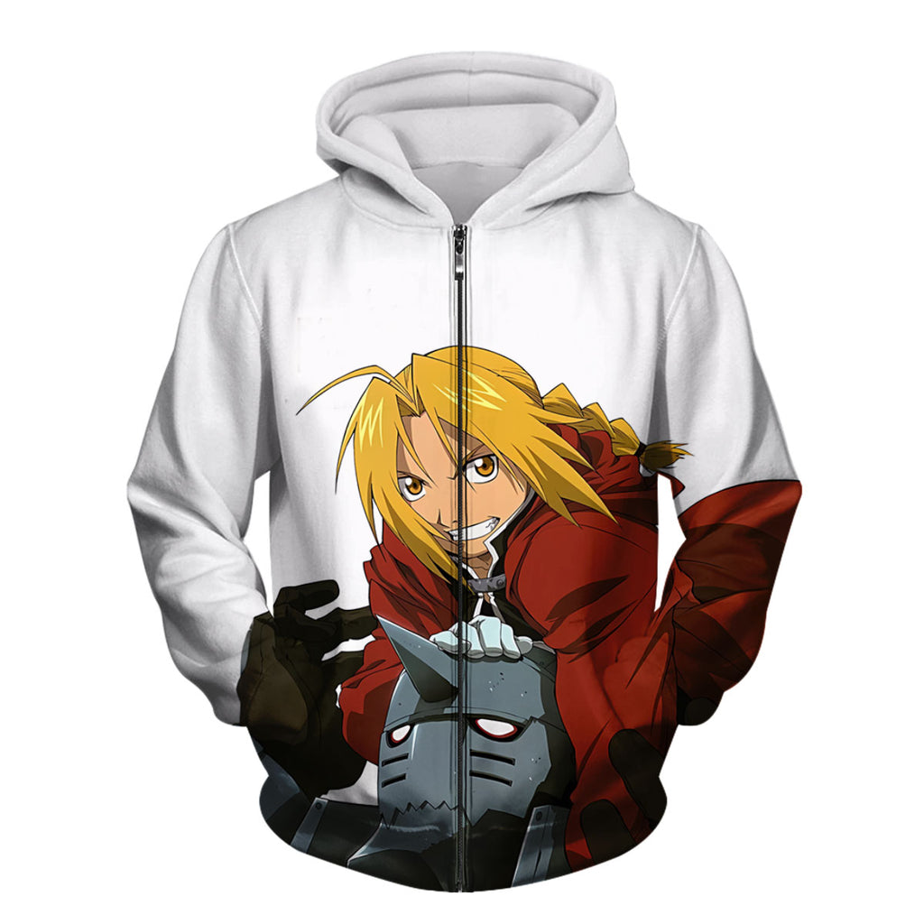 Fullmetal Alchemist Edward Leaning Alphonse Armor Anime Apparel
