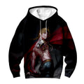 Fullmetal Alchemist Edward Red Cloak Automail Anime Apparel