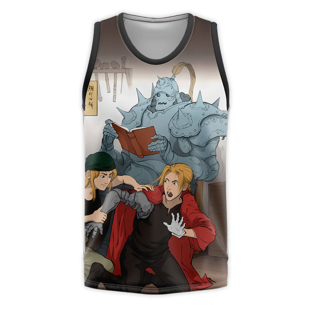 Fullmetal Alchemist Edward Repairing Automail Anime Apparel