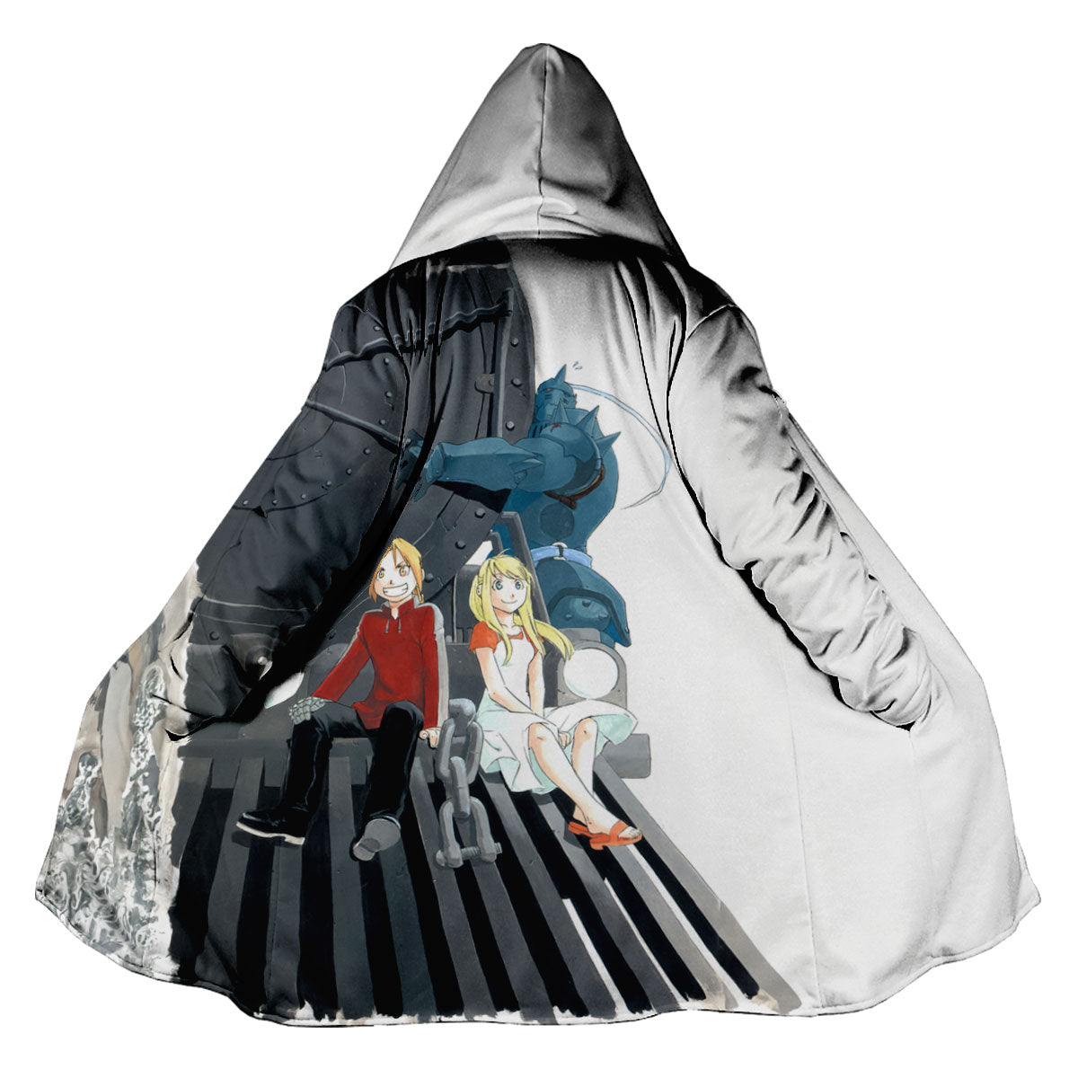 Fullmetal Alchemist Edward Riding Train Anime Apparel