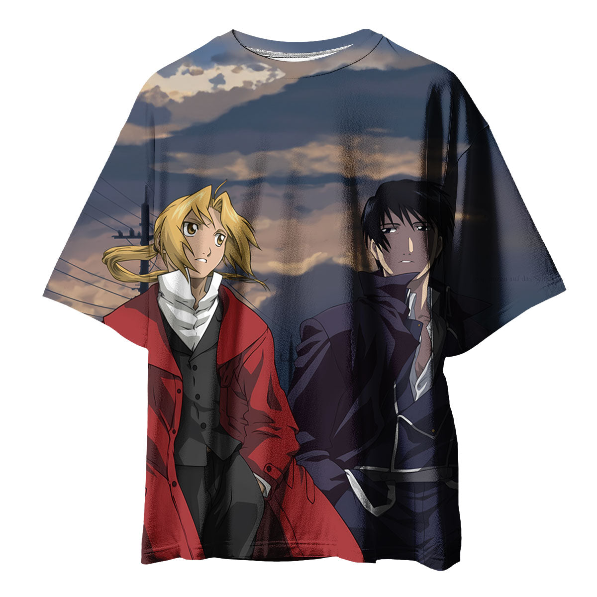 Fullmetal Alchemist Edward Roy Alchemy Duo Anime Apparel