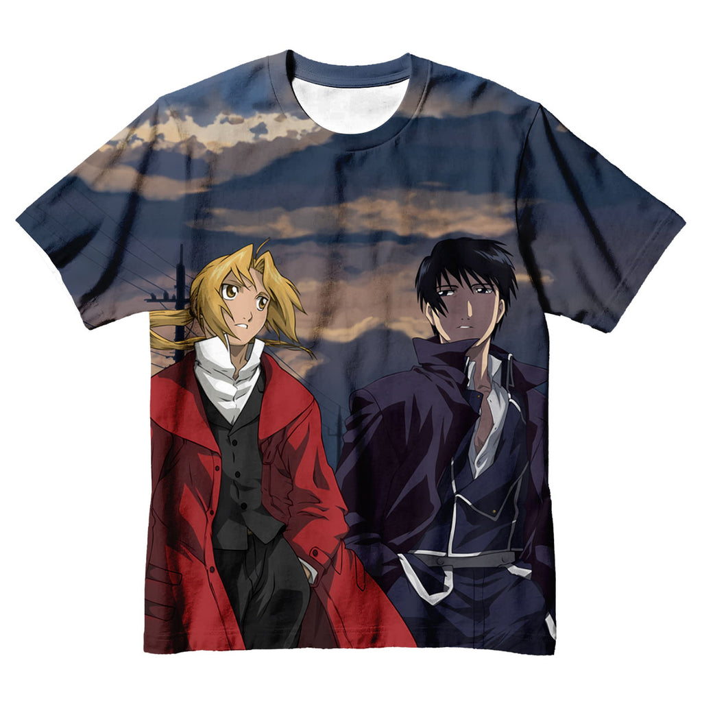 Fullmetal Alchemist Edward Roy Alchemy Duo Anime Apparel