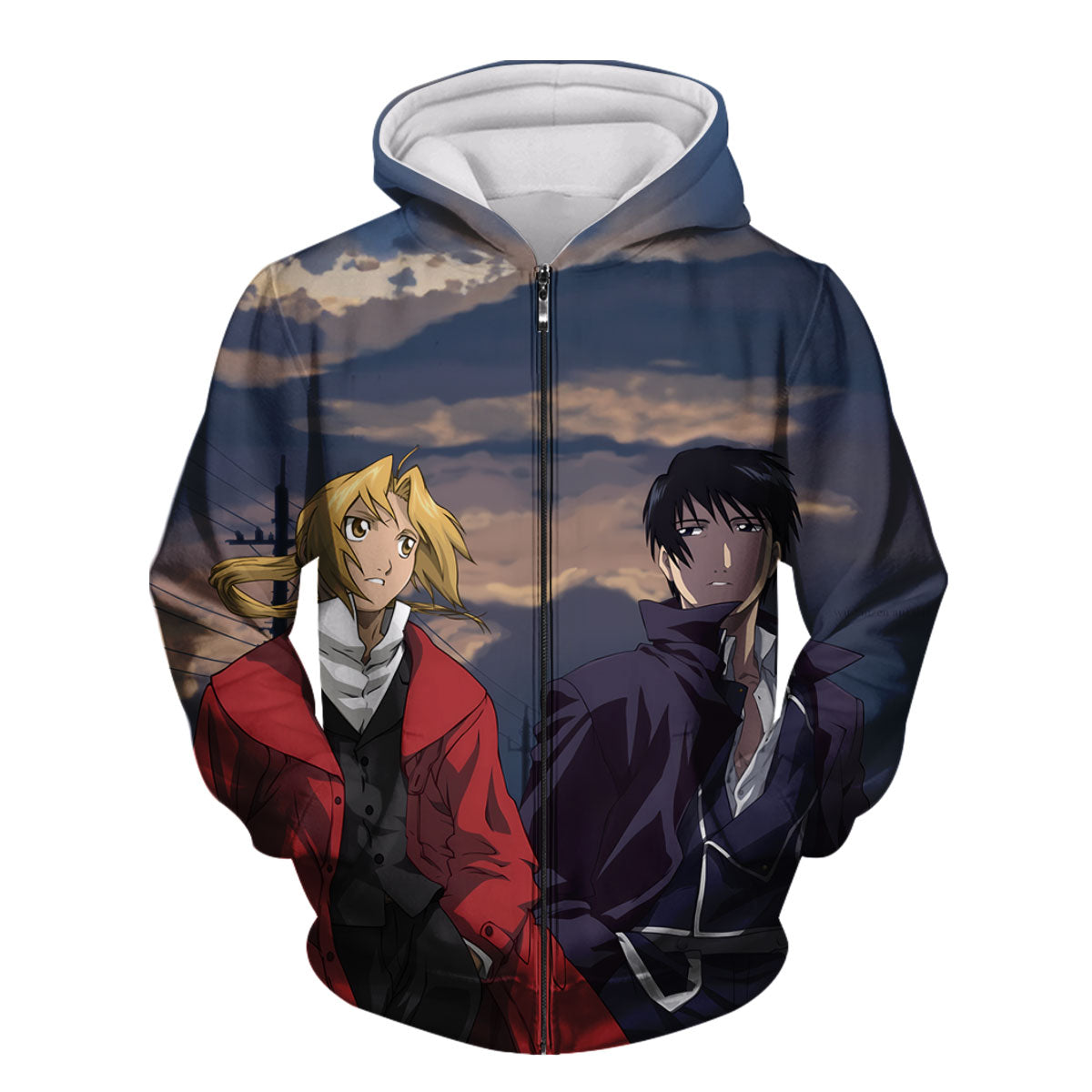 Fullmetal Alchemist Edward Roy Alchemy Duo Anime Apparel