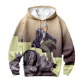 Fullmetal Alchemist Edward Sitting Steps Anime Apparel
