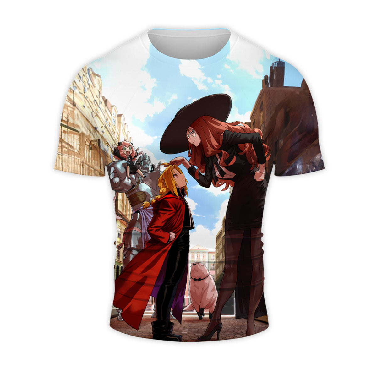 Fullmetal Alchemist Edward Spy Family Crossover Anime Apparel