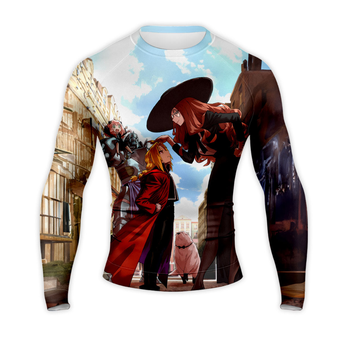 Fullmetal Alchemist Edward Spy Family Crossover Anime Apparel