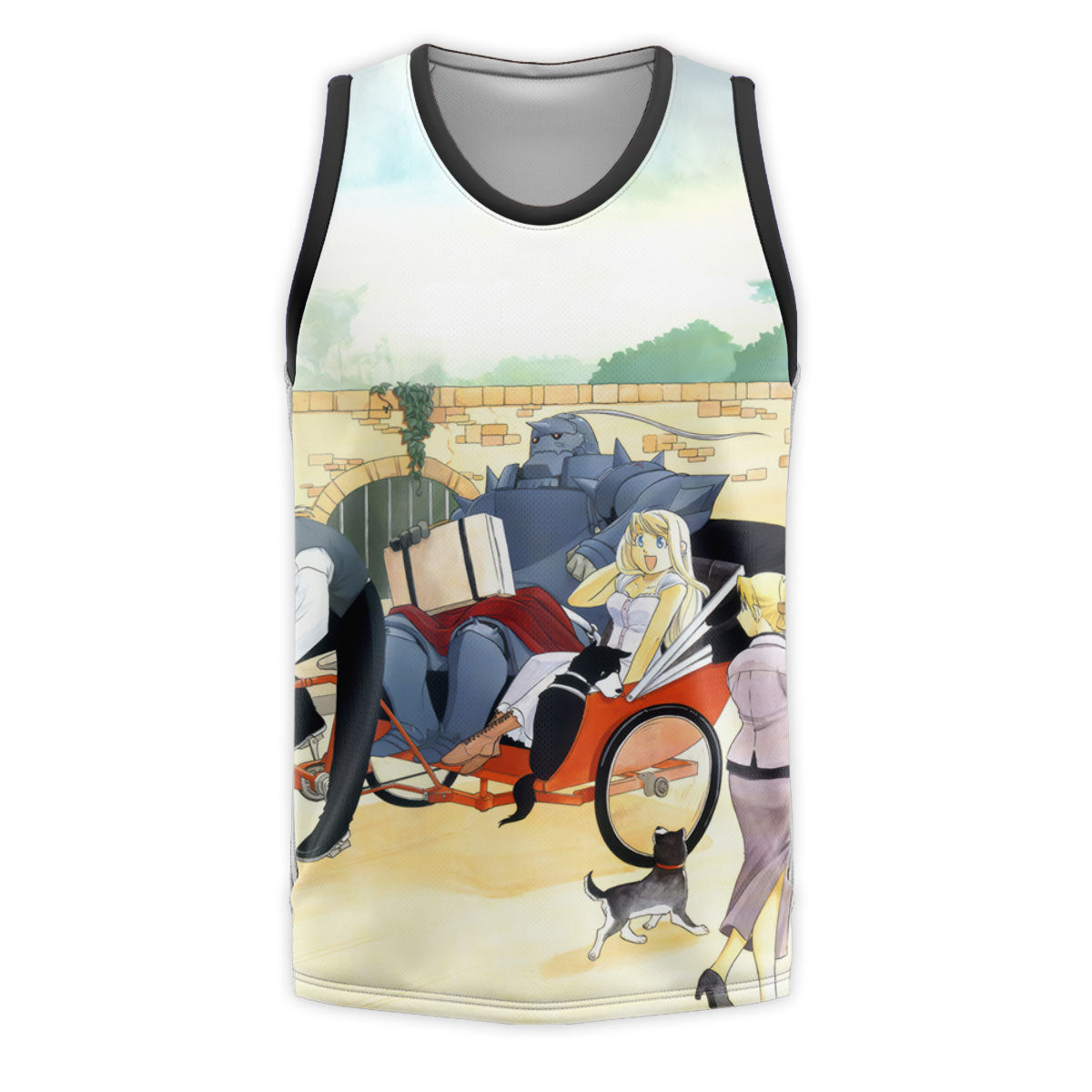Fullmetal Alchemist Edward Travel Art Anime Apparel