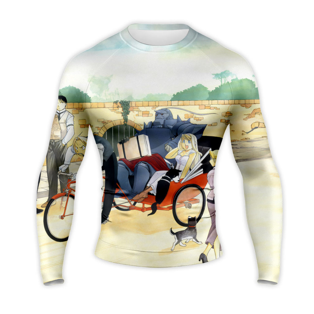 Fullmetal Alchemist Edward Travel Art Anime Apparel
