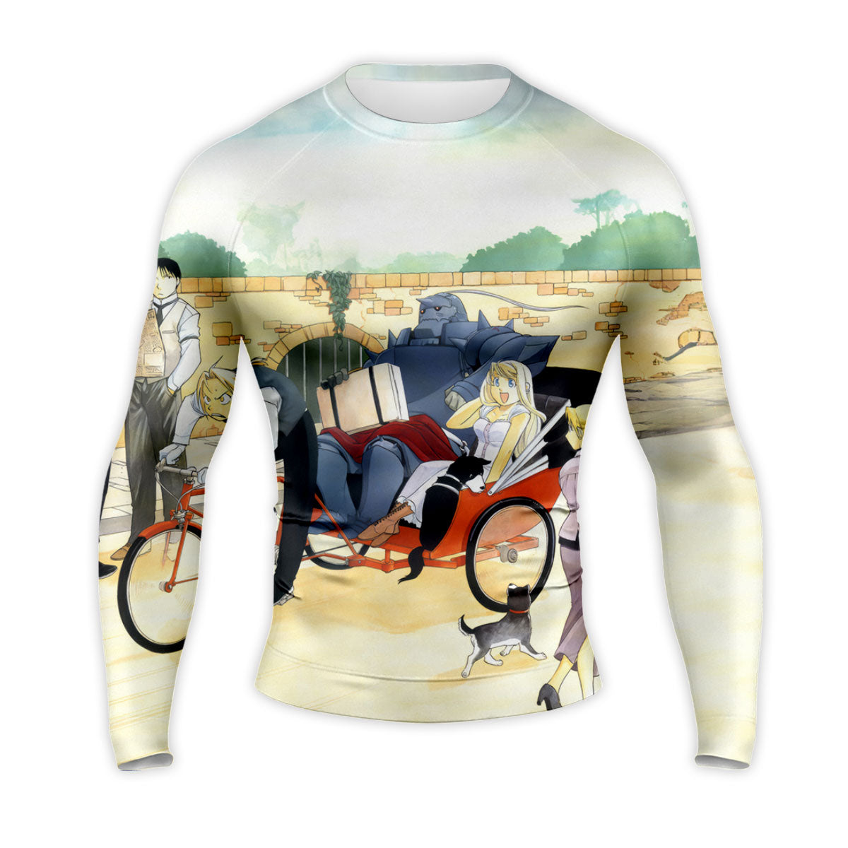 Fullmetal Alchemist Edward Travel Art Anime Apparel