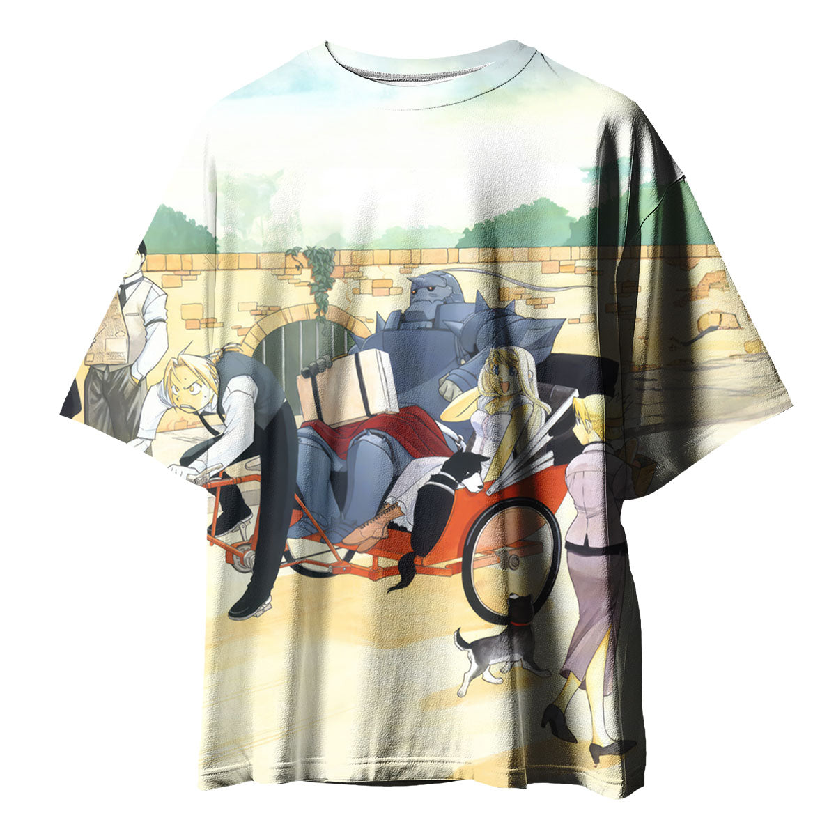 Fullmetal Alchemist Edward Travel Art Anime Apparel