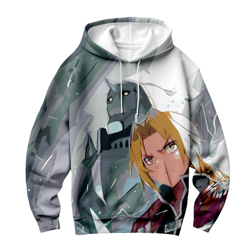 Fullmetal Alchemist Edward Wielding Automail Arm Anime Apparel