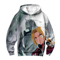 Fullmetal Alchemist Edward Wielding Automail Arm Anime Apparel