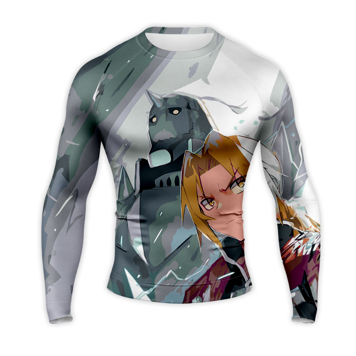 Fullmetal Alchemist Edward Wielding Automail Arm Anime Apparel