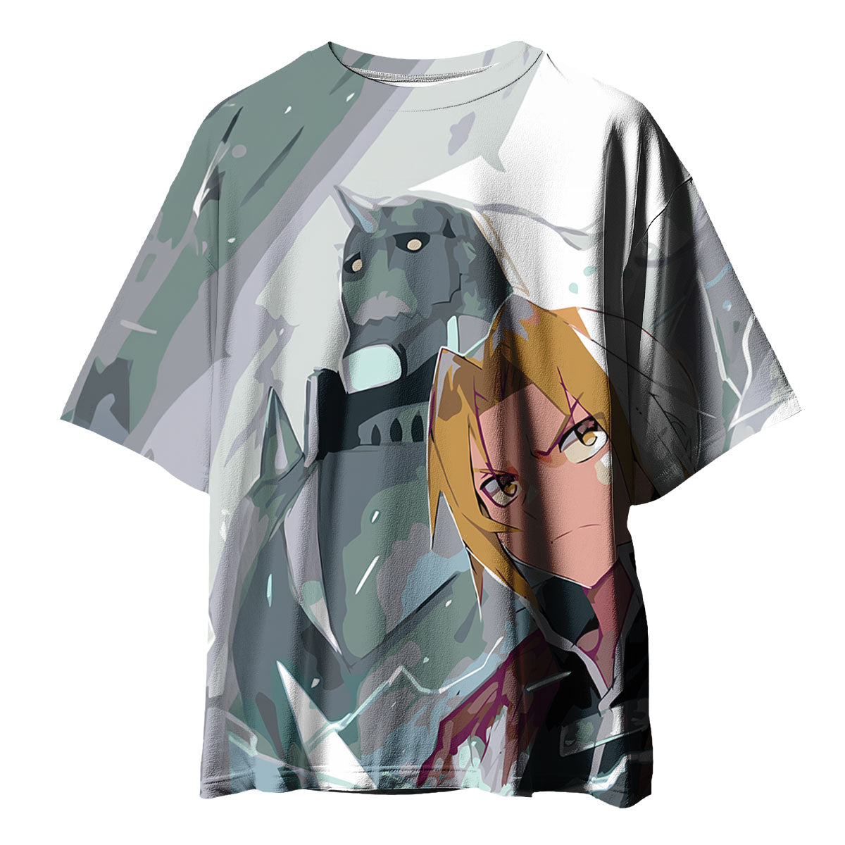 Fullmetal Alchemist Edward Wielding Automail Arm Anime Apparel