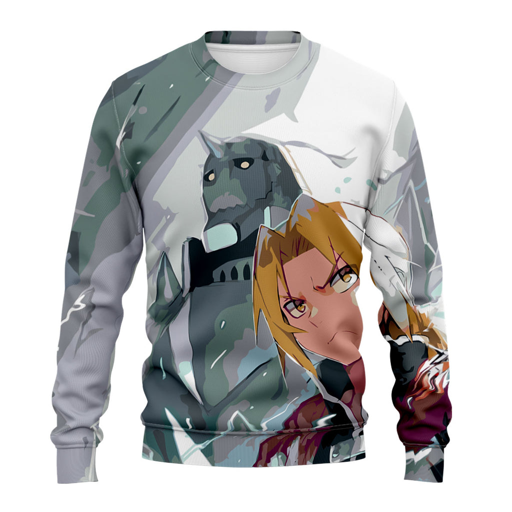 Fullmetal Alchemist Edward Wielding Automail Arm Anime Apparel
