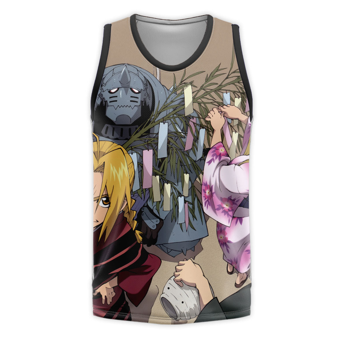 Fullmetal Alchemist Edward With Friends Anime Apparel