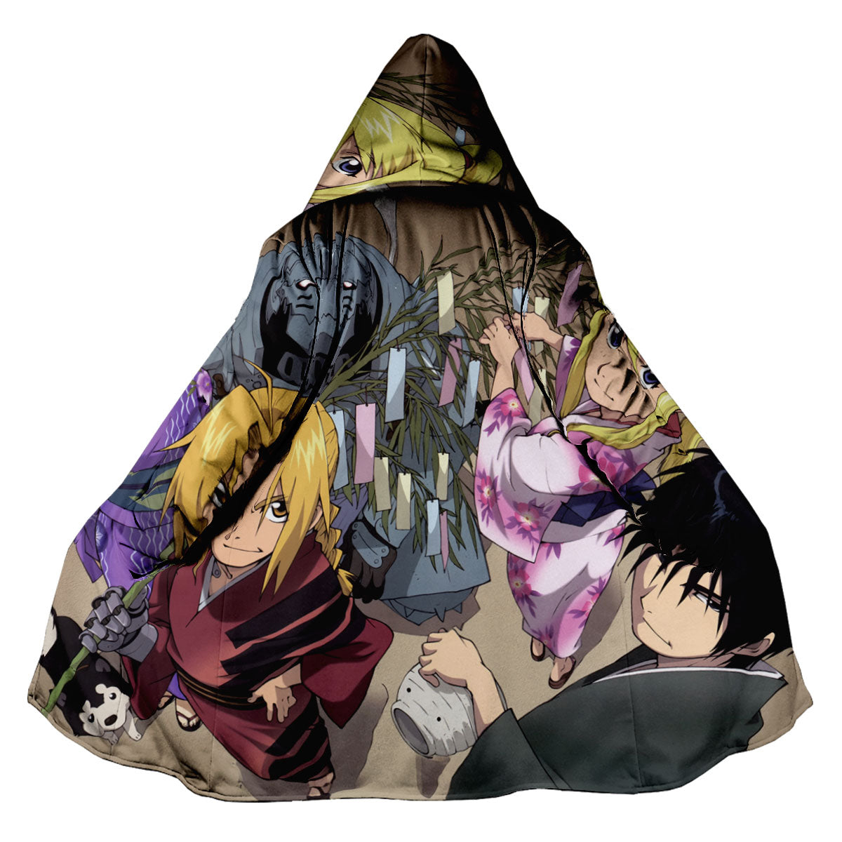 Fullmetal Alchemist Edward With Friends Anime Apparel