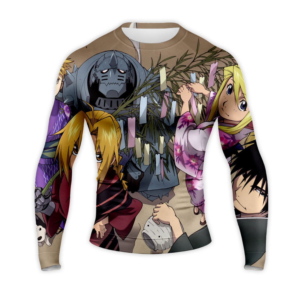Fullmetal Alchemist Edward With Friends Anime Apparel