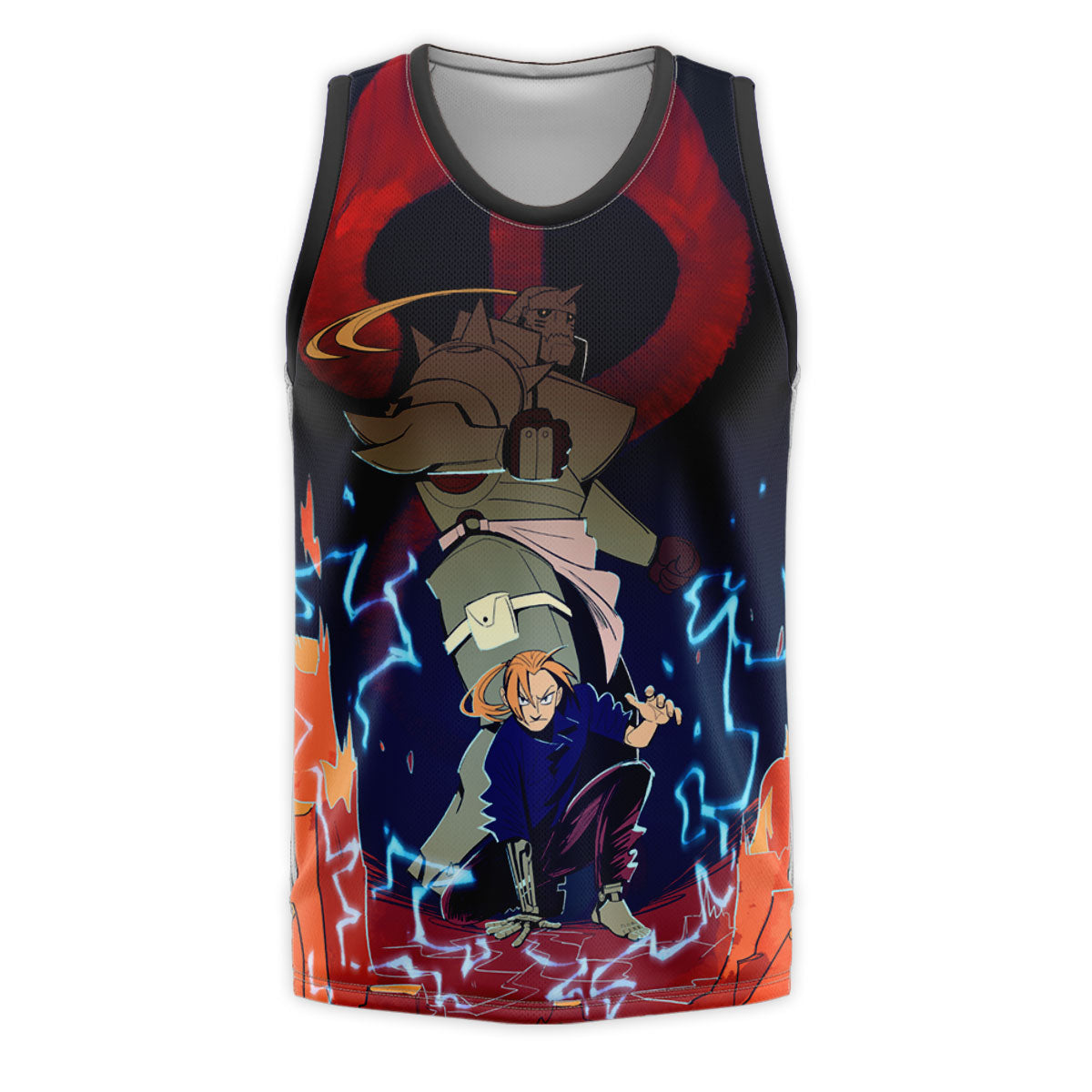 Fullmetal Alchemist Elric Brothers Alchemy Attack Anime Apparel