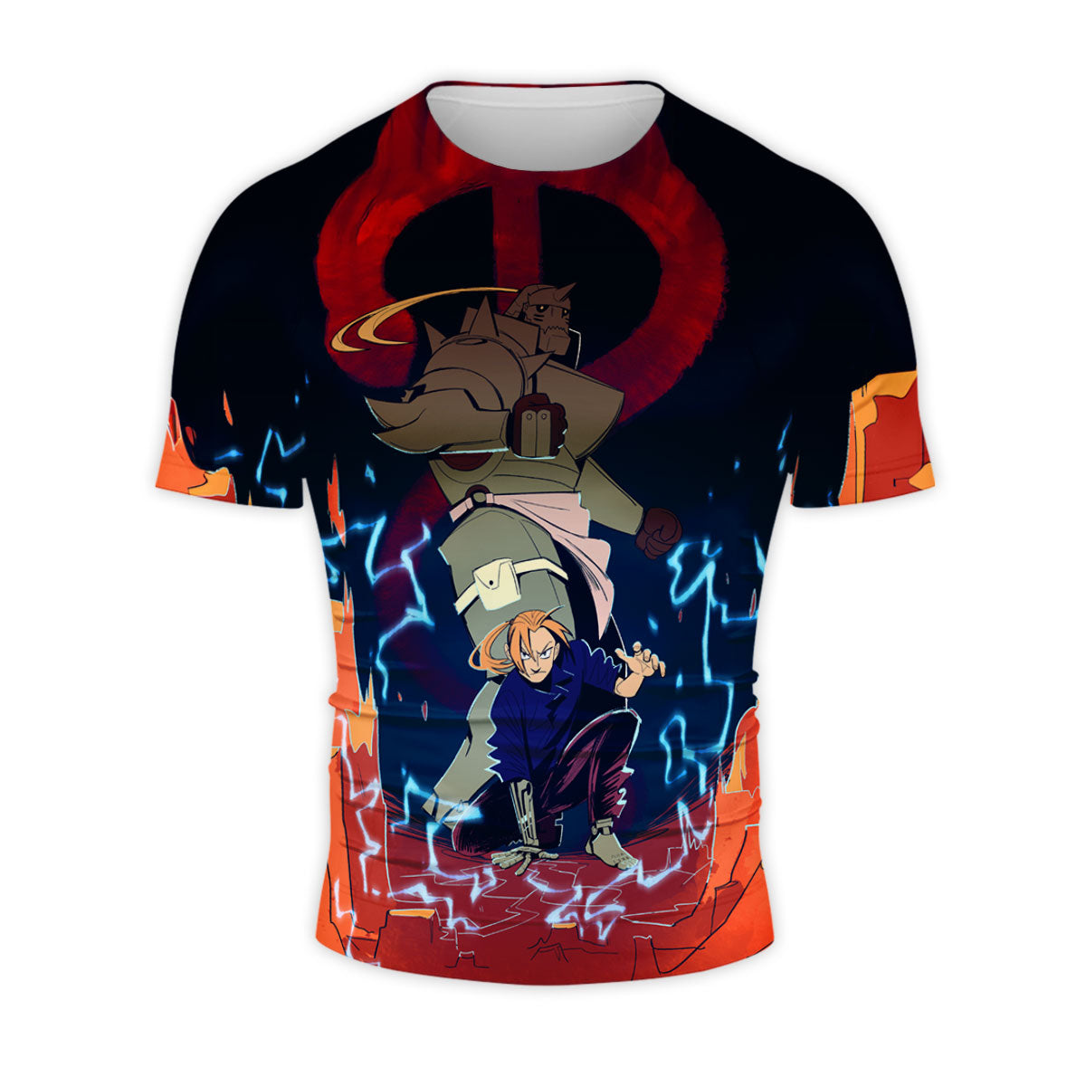 Fullmetal Alchemist Elric Brothers Alchemy Attack Anime Apparel