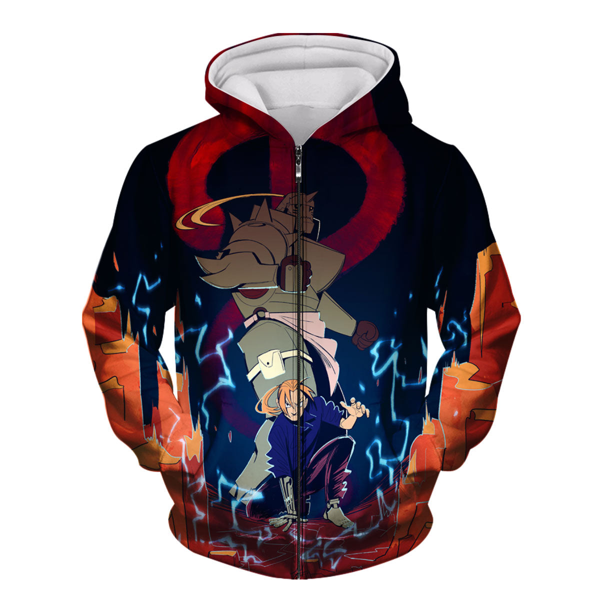Fullmetal Alchemist Elric Brothers Alchemy Attack Anime Apparel