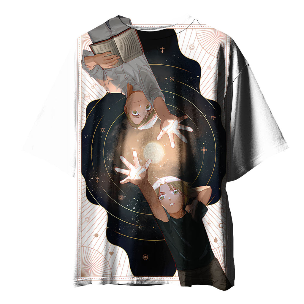 Fullmetal Alchemist Elric Brothers Alchemy Circle Anime Apparel