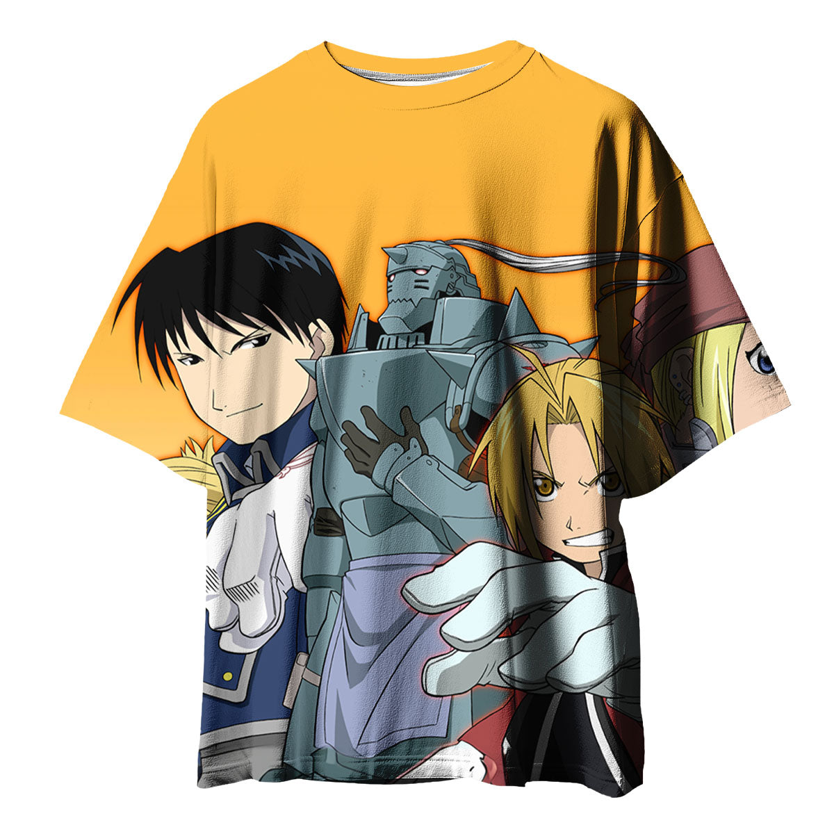 Fullmetal Alchemist Elric Brothers Alchemy Combat Anime Apparel
