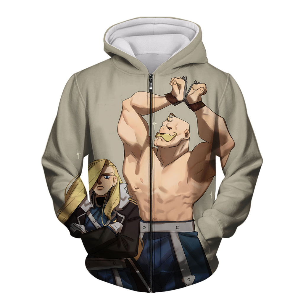 Fullmetal Alchemist Olivier Alex Armstrong Together Anime Apparel