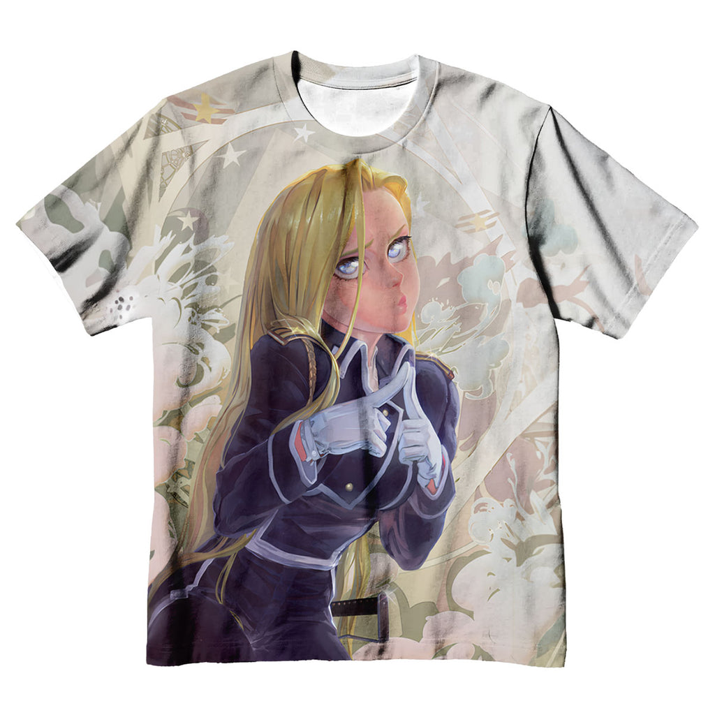 Fullmetal Alchemist Olivier Armstrong Gloved Cute Pose Anime Apparel