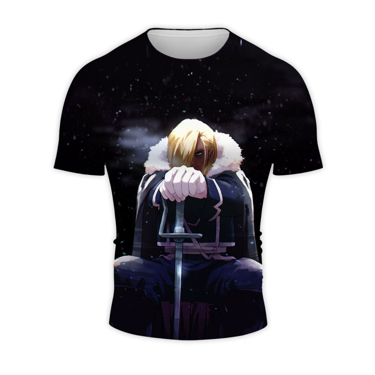 Fullmetal Alchemist Olivier Armstrong Snowy Terrain Anime Apparel