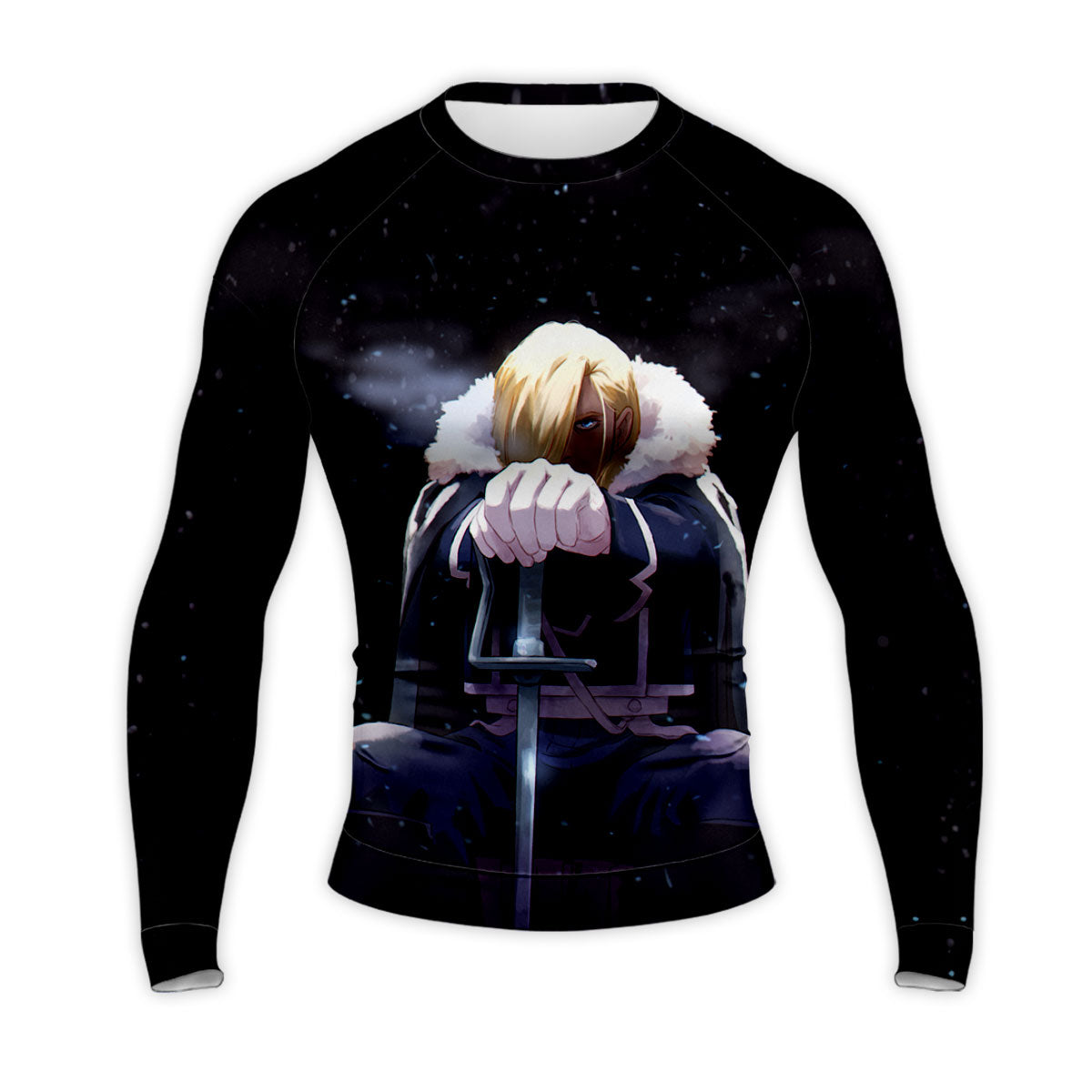 Fullmetal Alchemist Olivier Armstrong Snowy Terrain Anime Apparel