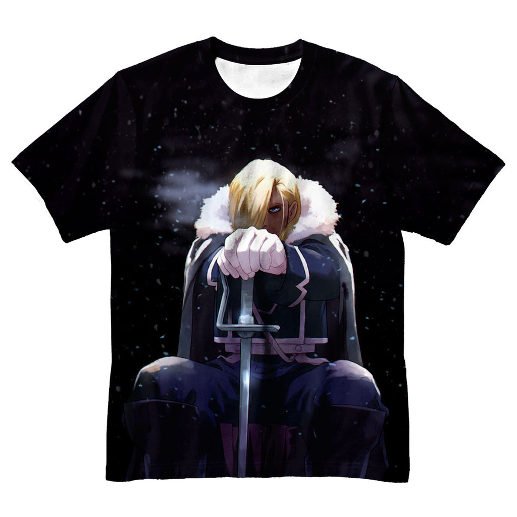Fullmetal Alchemist Olivier Armstrong Snowy Terrain Anime Apparel