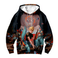 Fullmetal Alchemist Riza Hawkeye Kneeling Gun Tattoo Anime Apparel