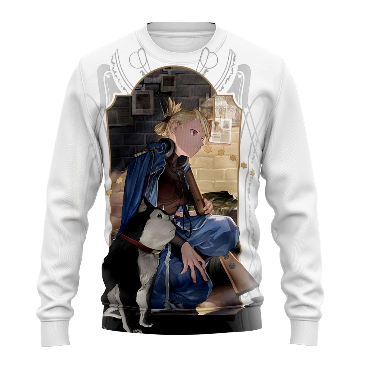 Fullmetal Alchemist Riza Hawkeye Loyal Dog Anime Apparel