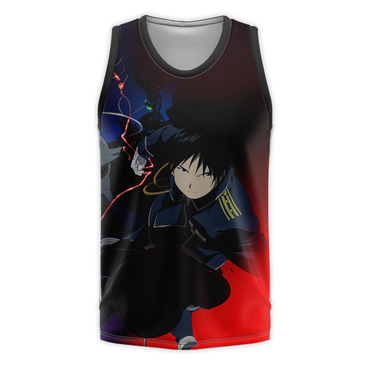 Fullmetal Alchemist Roy Ed Combat Strategy Anime Apparel