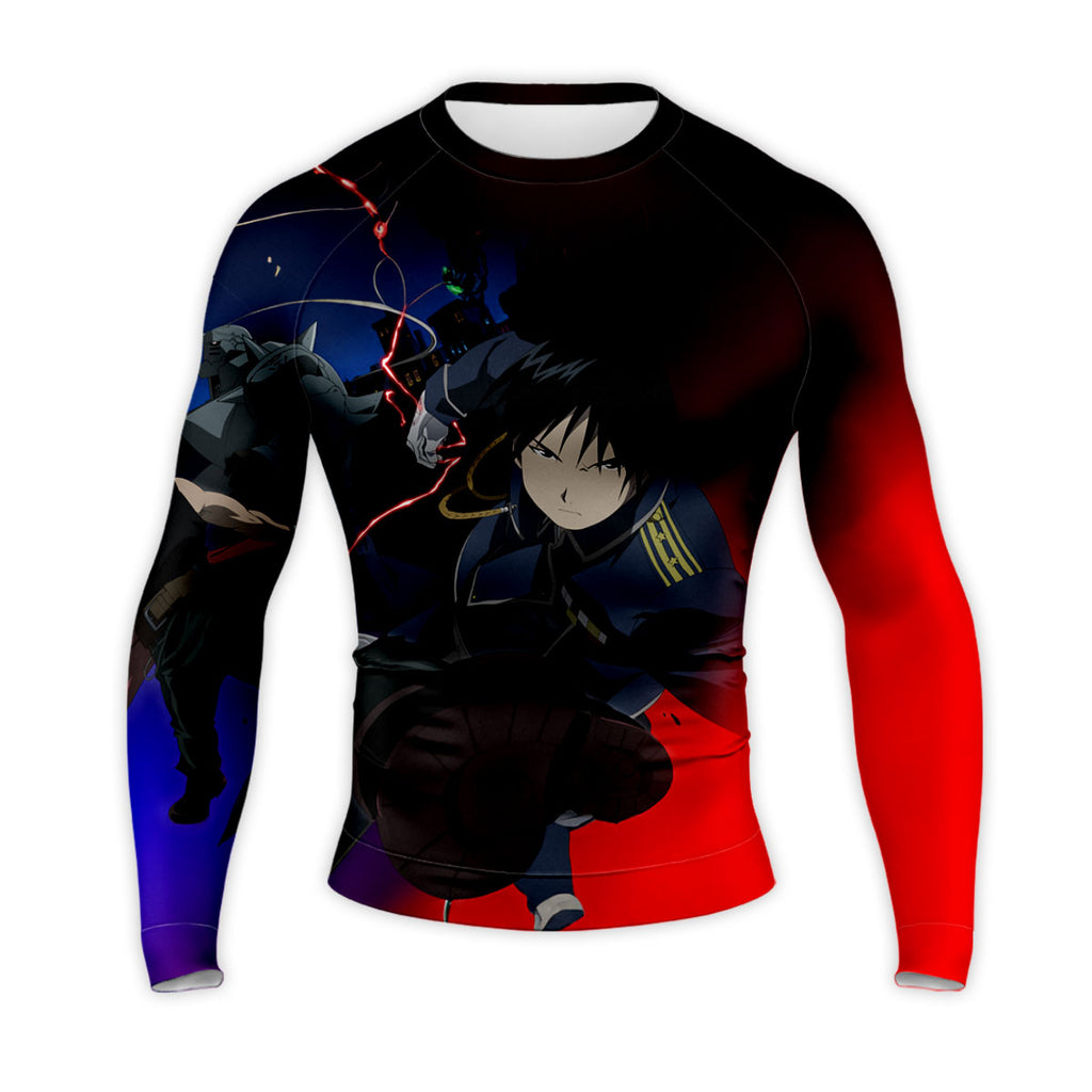Fullmetal Alchemist Roy Ed Combat Strategy Anime Apparel