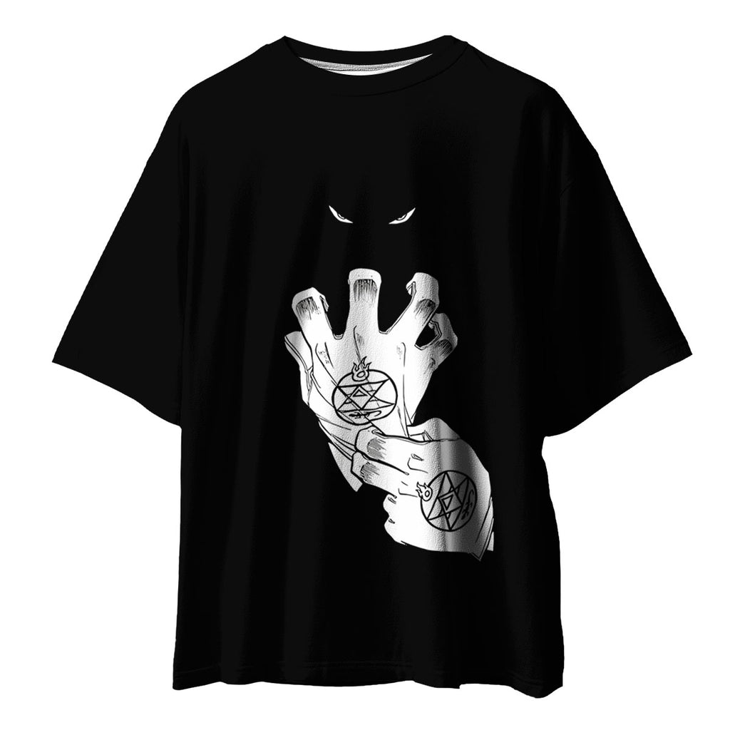 Fullmetal Alchemist Roy Mustang Flame Alchemy Anime Apparel