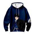Fullmetal Alchemist Roy Mustang Flame Command Anime Apparel