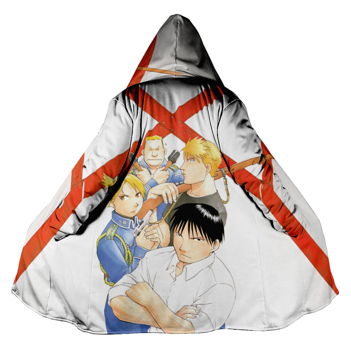 Fullmetal Alchemist Roy Mustang Flame Unit Anime Apparel