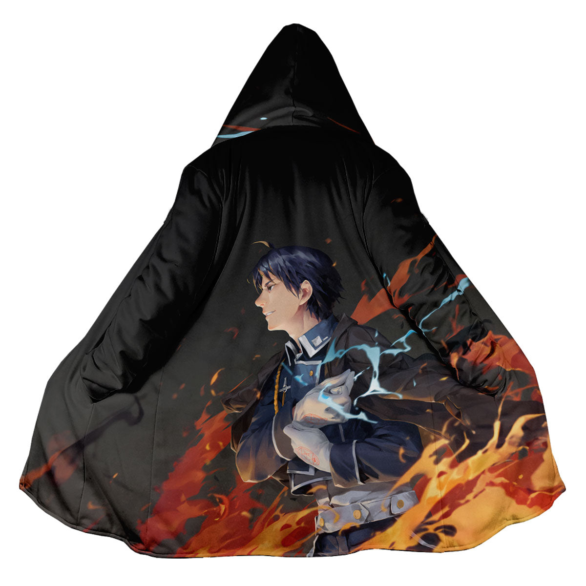 Fullmetal Alchemist Roy Mustang Flames Anime Apparel