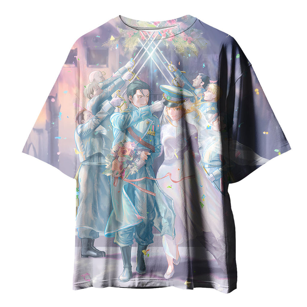 Fullmetal Alchemist Roy Mustang Wedding Ceremony Anime Apparel