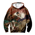 Fullmetal Alchemist Scar Bradley Combat Art Anime Apparel