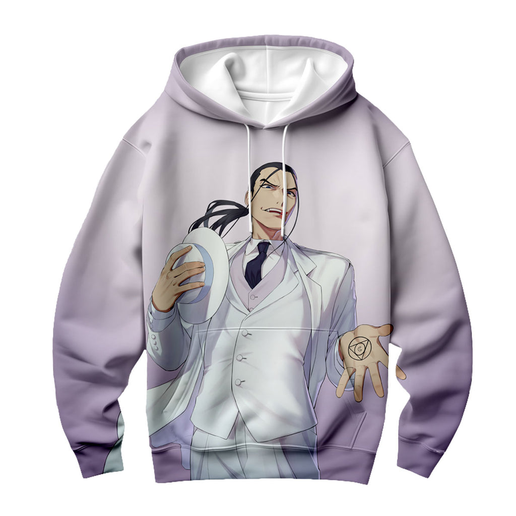 Fullmetal Alchemist Solfjkimblee Holding Hat Anime Apparel