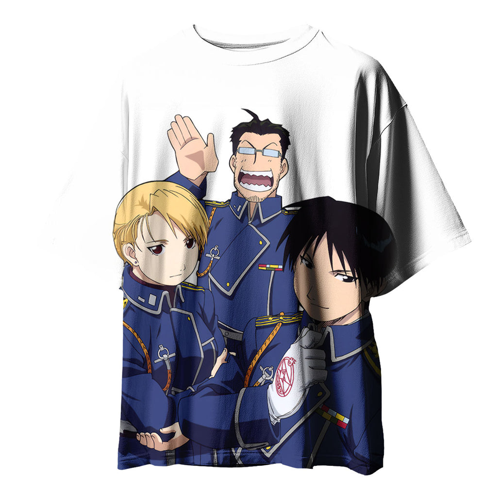 Fullmetal Alchemist State Alchemist Veteran Ally Anime Apparel
